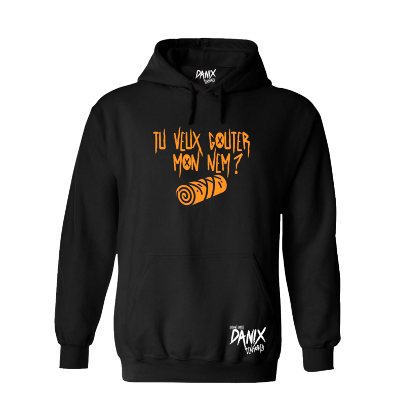 Sweat à capuche Tu Veux Gouter Mon Nem ? [DANIX CENSORED]